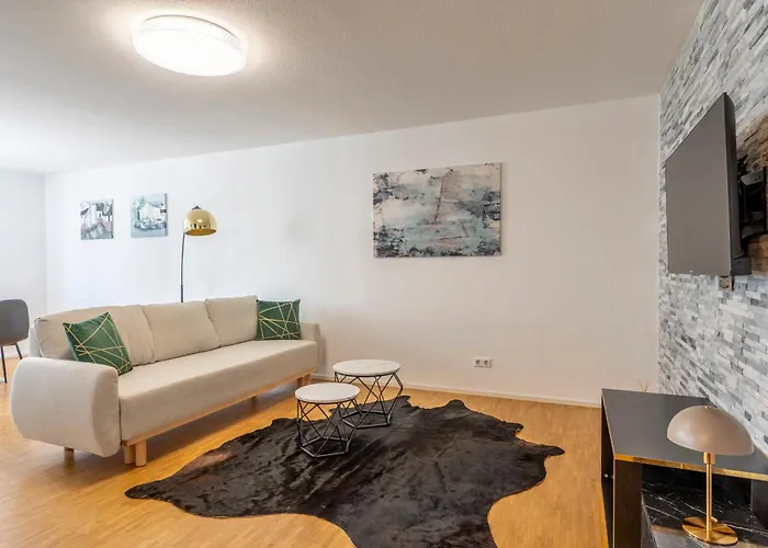 Exquis 4br Design Apart-haus I 2 Parken I Balkon Apartamento